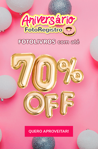 Fotolivro muito barato! Até 70% off. Amei.Quero!