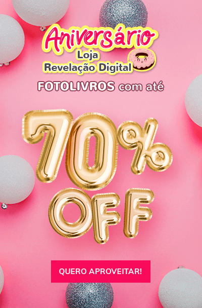 Fotolivro muito barato! Até 70% off. Amei.Quero!