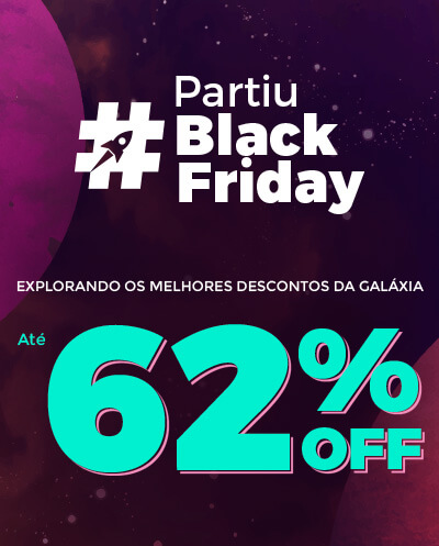#PartiuBlackFriday Explorando os melhores descontos da Galáxia! Até 90% Off