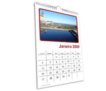 Calend�rio de parede