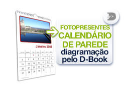 Calend�rio de parede