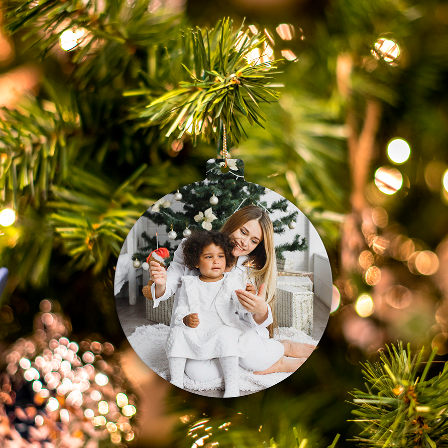 Enfeites De Natal Personalizado Com Foto Online Fotoregistro